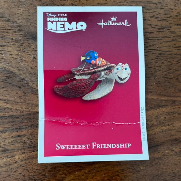 Hallmark Keepsake Ornament Finding Nemo "Sweeeeet Friendship" Disney Pixar 2005 - Picture 10 of 14